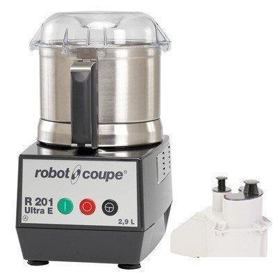 Robot Coupe R 201 XL Ultra Food Processor (smooth blade, 2mm slicer, grater included) - 2.9L