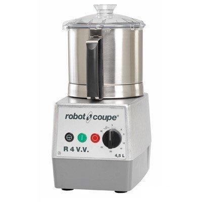 Robot Coupe R4 V.V. Table - Top Cutter Mixer - 4.5L / stainlees steel smooth blade included - 10A - 4.5L