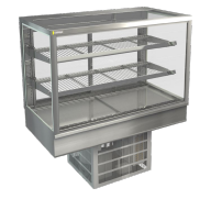 Cossiga / STGRF12 / Tower Counter Series Chilled 1200mm - Solid Front with Rear Glass Doors / 205kg / W1200 x D650 x H925  / 1Y Warranty