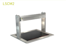Cossiga LSCM2 Linear Series Ceramic Hotplate (2x1/1 GN Plates) - Gantry Only with No Glass