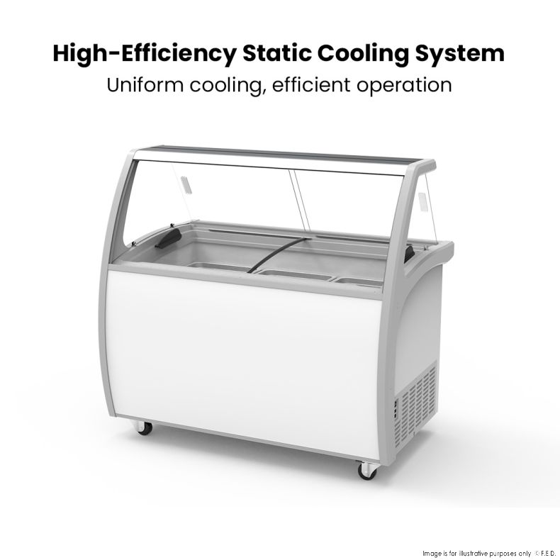 Thermaster 400L Gelato Display - SD-415P