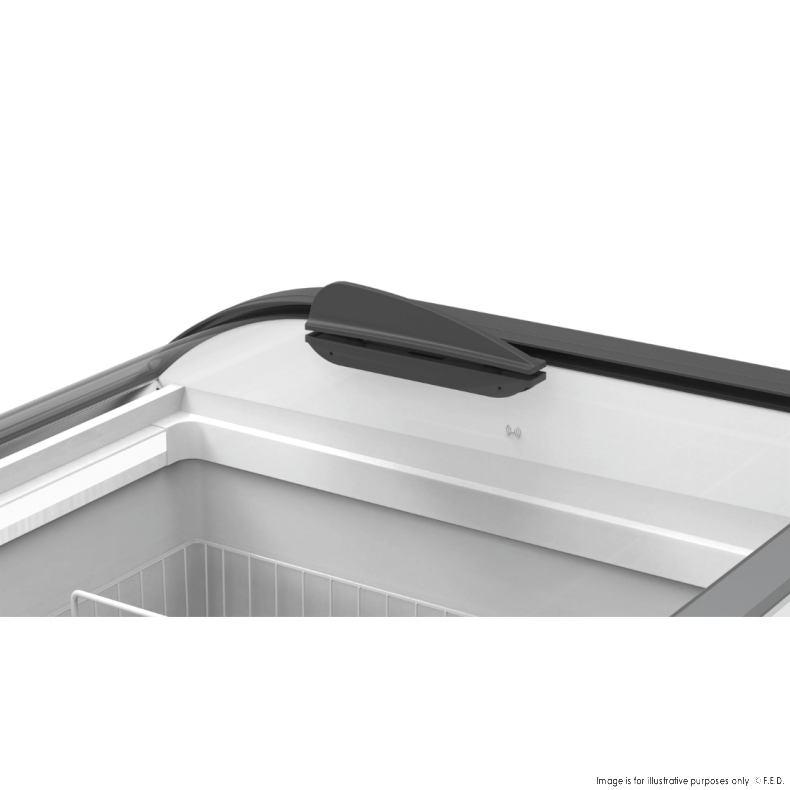 Thermaster Heavy Duty Supermarket Glass Sliding Lid Freezers 506L - SD-506K - Catering Sale