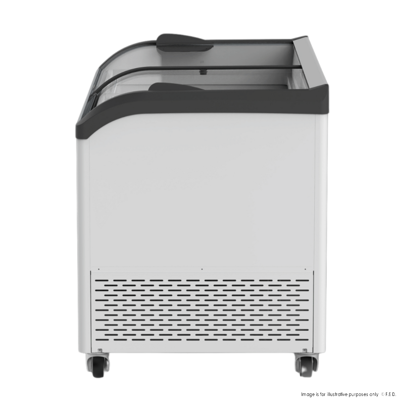 Thermaster Heavy Duty Supermarket Glass Sliding Lid Freezers 446L - SD-666K - Catering Sale