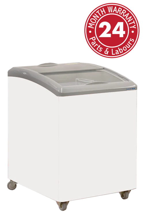 Exquisite SD151 - Curved Glass Display Chest Freezer 151L