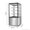 BONVUE SF820V Cake Display 370L 600Wmm