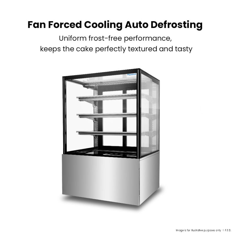 BONVUE SF830V Cake Display 560L 900Wmm