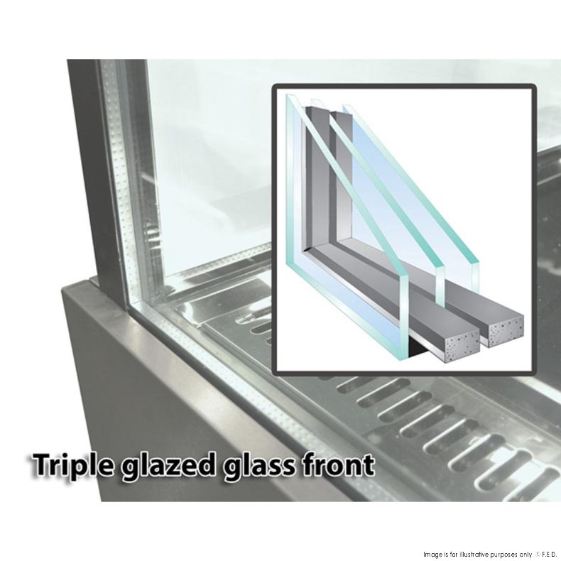 Bonvue SG120FA-2XB Bonvue Chilled Food Display 1200mm