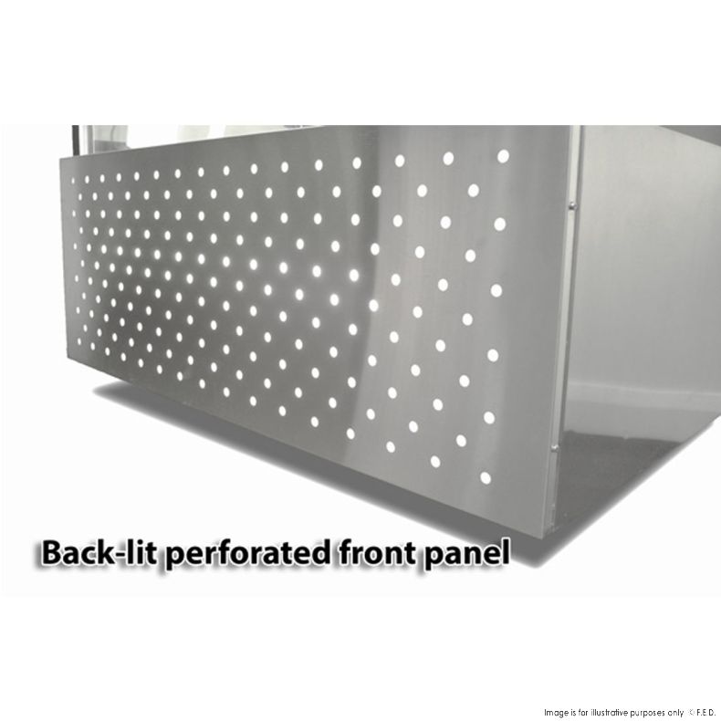 Bonvue SG090FE-2XB Bonvue Heated Food Display 900x700x1250