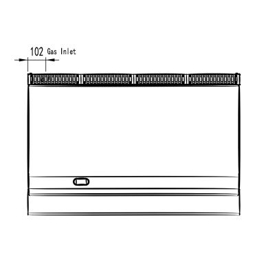 CookRite AT80G12G-C  Gas 1200mm Hotplate