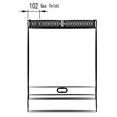 COOKRITE AT80G9G-C BENCHTOP 900MM GAS GRIDDLE