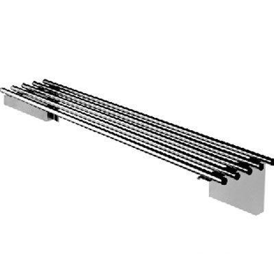 Simply Stainless / S11.0600 / Stainless Pipe Wall Shelf  -600mm Wide / 4kg / W600 x D300 x H255 / Lifetime Warranty