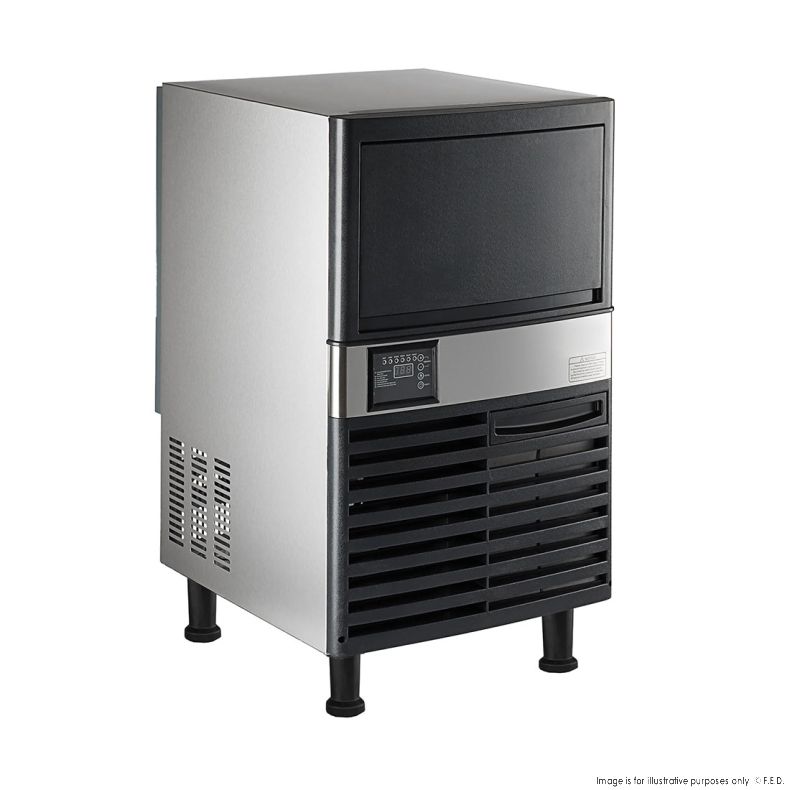 Blizzard SN-120P Under Bench Air Cooled Cube Ice Maker 55kg