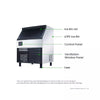 Blizzard SN-210P Air Cooled Cube Ice Maker - 95 Kg