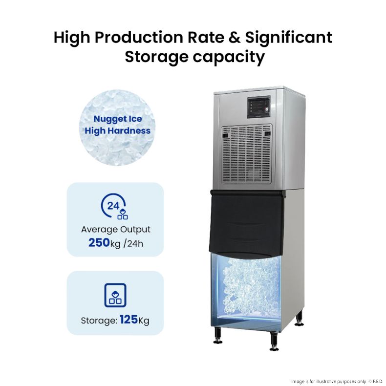 Blizzard Chewblet/Nugget Ice Maker 250Kg - SN-258N