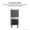 Blizzard SN-25C Blizzard Underbench Bullet Ice Maker 25Kg