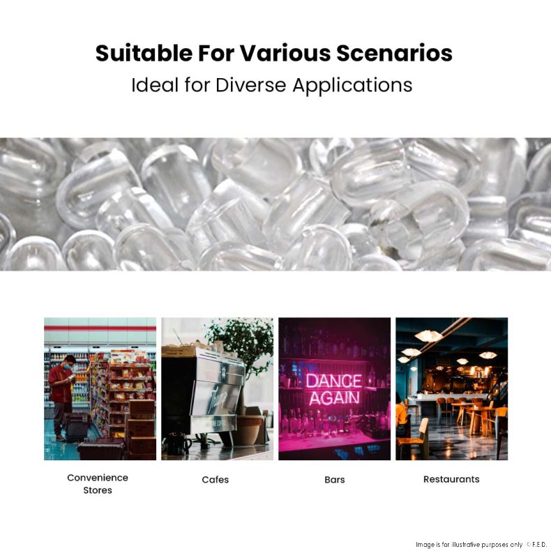 Blizzard Underbench Bullet Ice Maker 25Kg - SN-25C