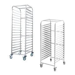 Simply Stainless / SS16.2 / Stainless Mobile Gastronorm Trolley 2/1 / 29kg / W581 x D680 x H1650 / Lifetime Warranty