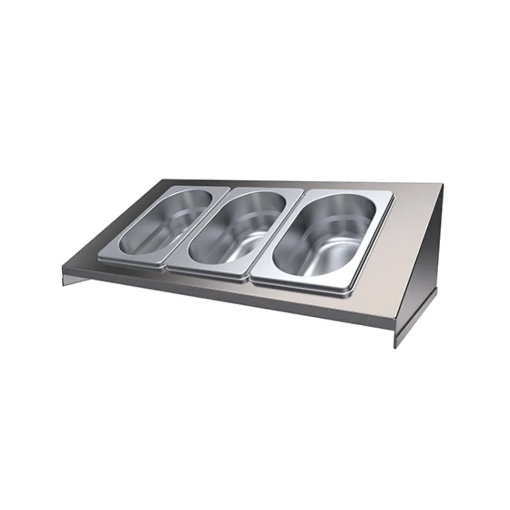 Simply Stainless Bar Condiment Holders SBM.CH.3