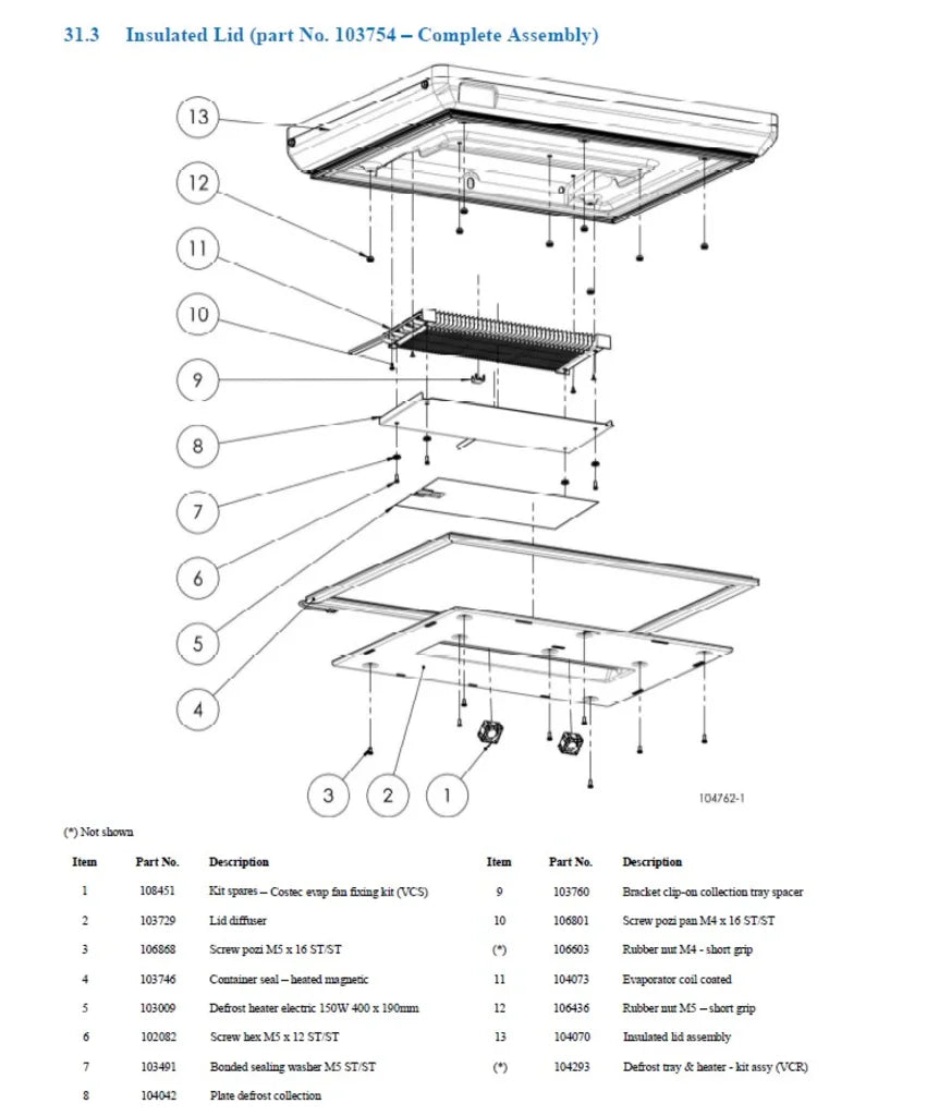 Adande Double Dual Temperature Drawers VCR2 - 854mm Height