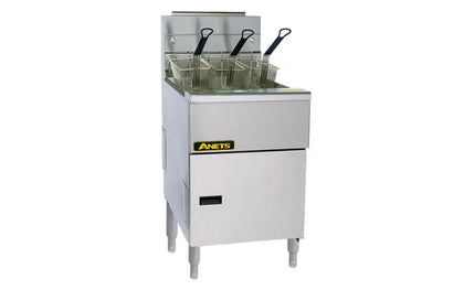 Anets AGG18.N Natural Gas Tube Fryer (31-39L)