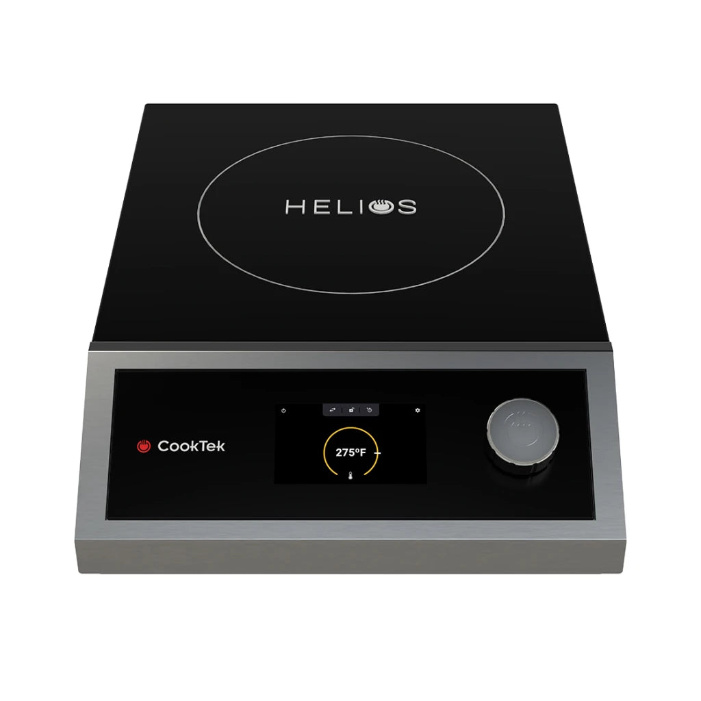 CookTek Helios Single Hob Countertop Induction Cooktop 10 Amp