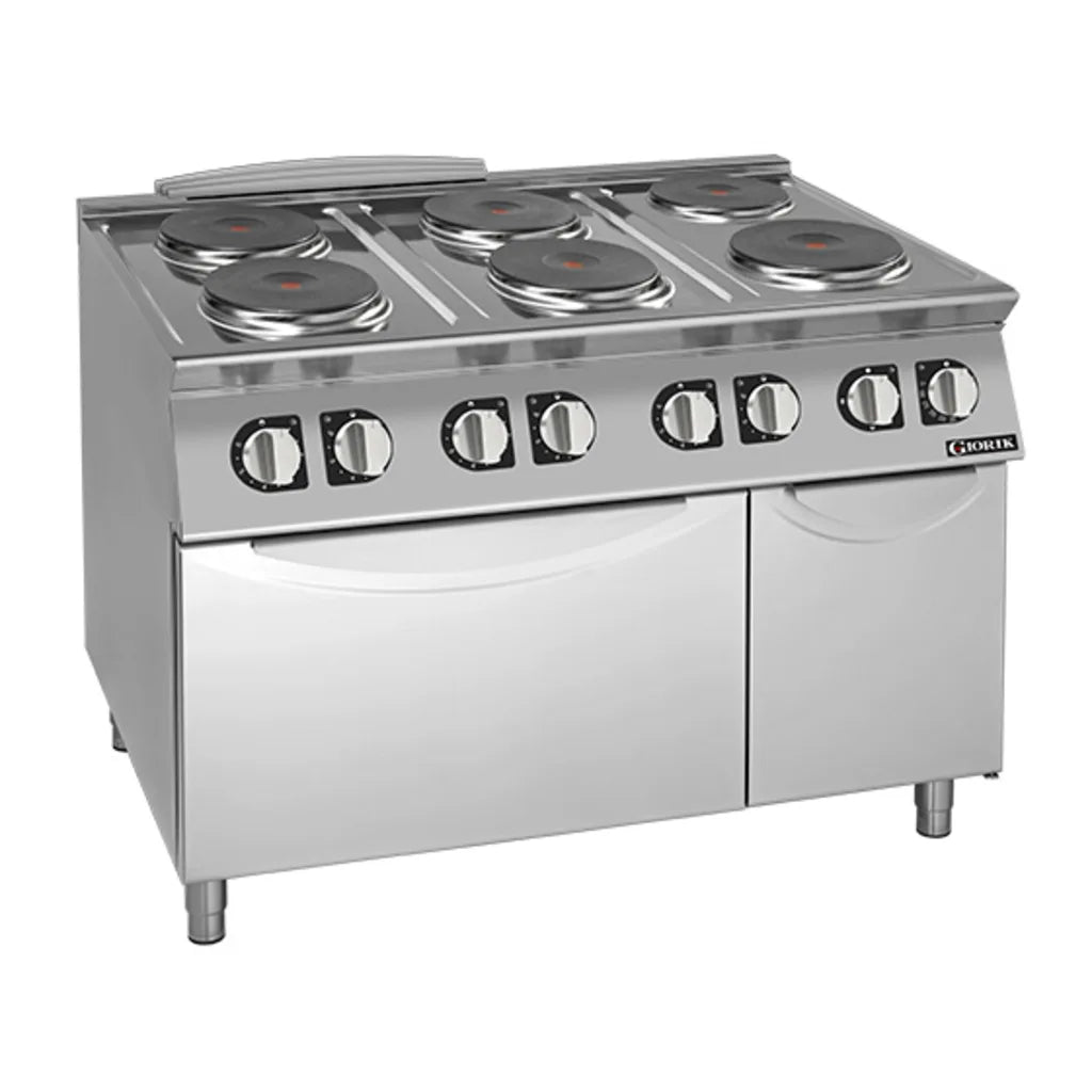 Giorik 700 Series 6 Zone Electric Range on Electric Oven CE76TET