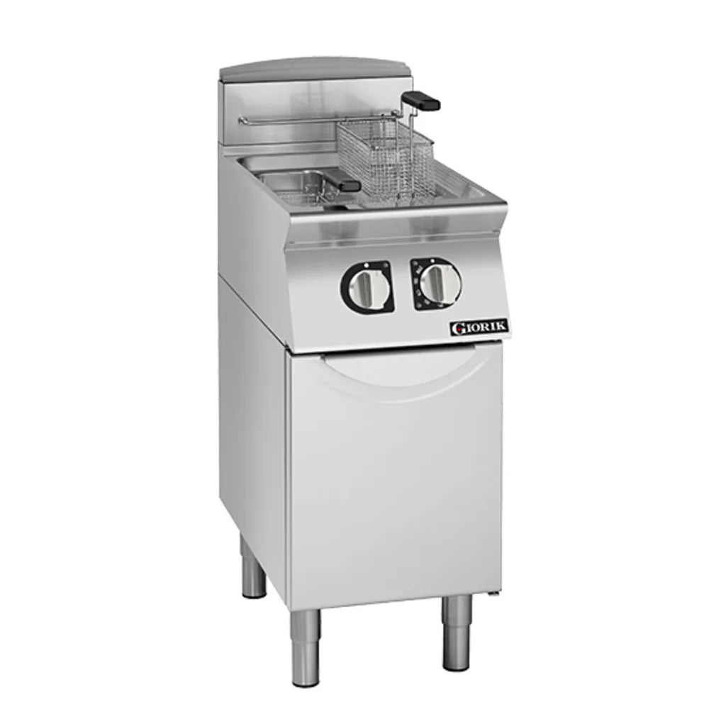 Giorik 700 Series 400mm Tube Gas Split Pan 8L + 8L Fryer FG7207TT.N