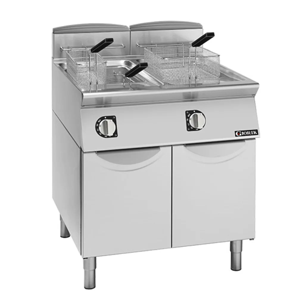 Giorik 900 Series 400mm Gas Single Pan 21L Fryer FG9421PT.N