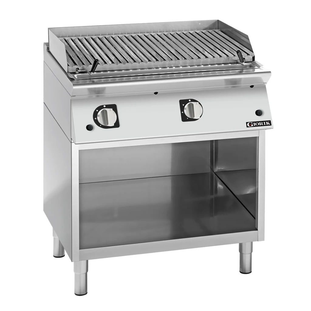 Giorik 900 Series 400mm Freestanding Gas Lava Char Grill GL920GCT.N