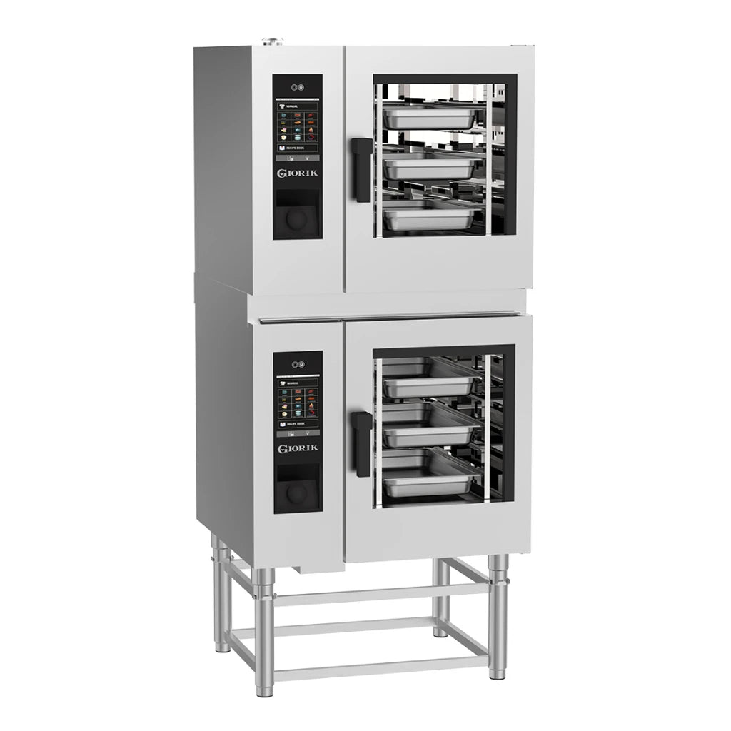 Giorik Steambox Evolution Stacked Oven Kit - 6 on 6