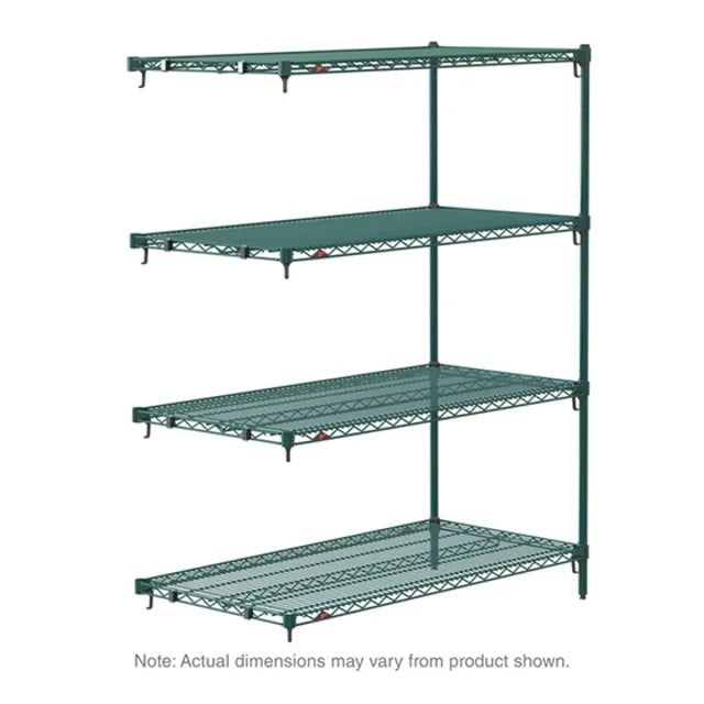 Metro / NK3.A4T74.2154 / Super Erecta Add-On Wire Shelving - 4 Tier 21 X 54 X 74" / 35.5kg / W1370 x D535 x H1890 / Lifetime Warranty