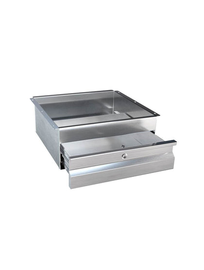 3monkeez SS CDRAWER-L Compact Stainless Steel Drawer