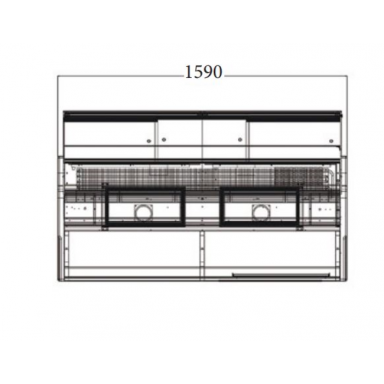 Thermaster ST15LC Compact Deli Display 1590mm