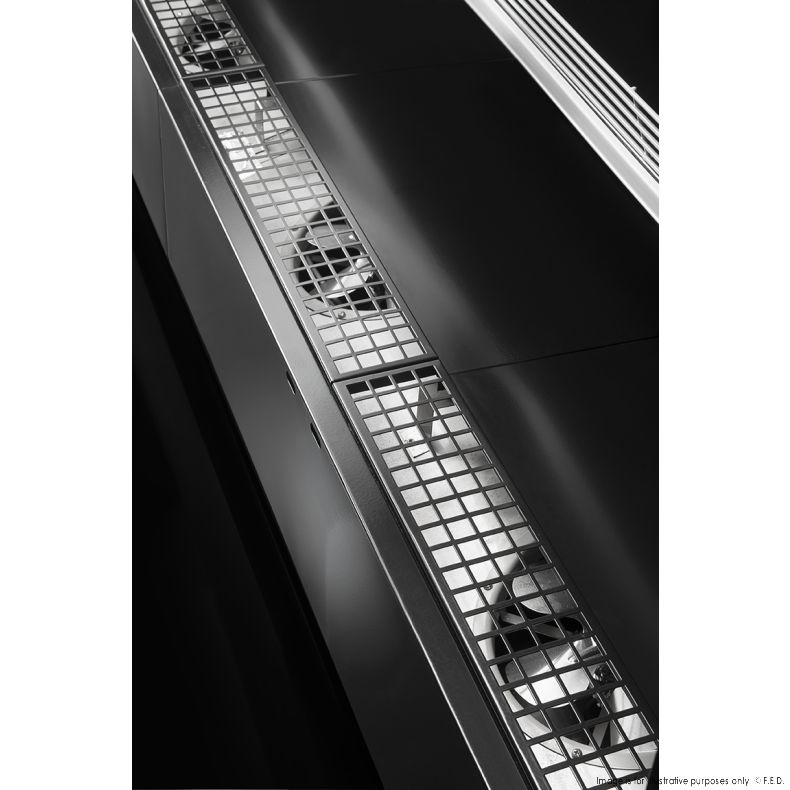 Tecondom Stromboli Supermarket Remote Display with Night Blind TDST90-CA-250B