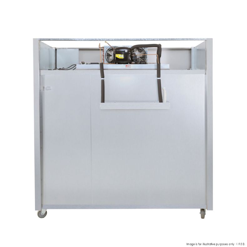 Thermaster SUC1500 TROPICAL 3 Door SS Fridge 1500L 1835mm Wide