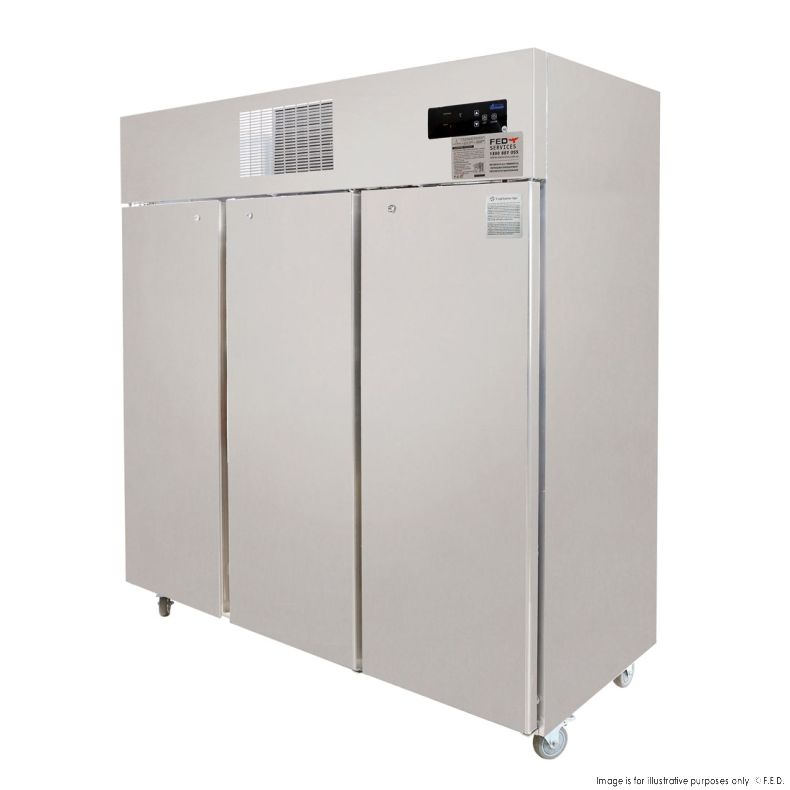 Thermaster SUC1500 TROPICAL 3 Door SS Fridge 1500L 1835mm Wide