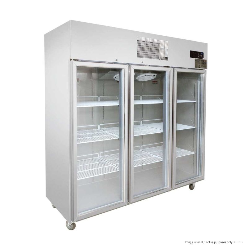 Thermaster SUCG1500 Three Door Upright Display Fridge 1500L 1835mm Wide