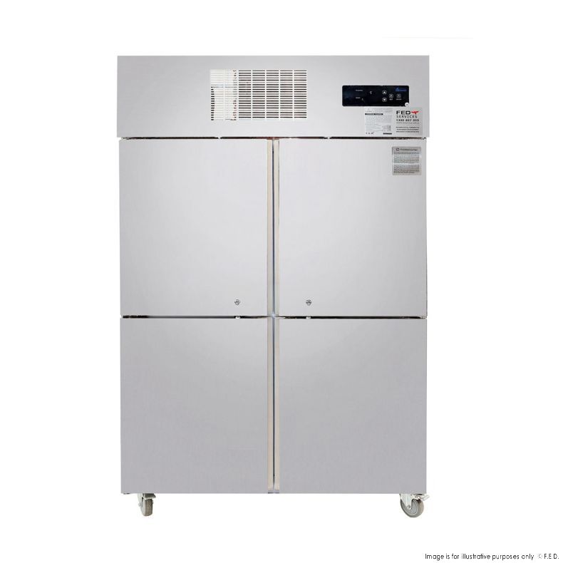 Thermaster SUF1000 TROPICAL 4 x Half door SS Freezer 1220w 1000L