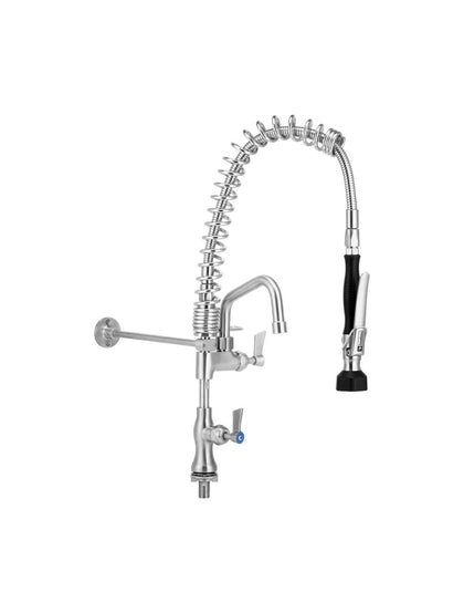 3monkeez T-3M53106-C Compact Stainless Steel Pre-Rinse with 6