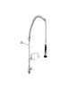 3monkeez T-3M53106 Stainless Steel Single Bench Mount Pre-Rinse with 6