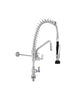 3monkeez T-3M53112-C Compact Stainless Steel Pre-Rinse with 12