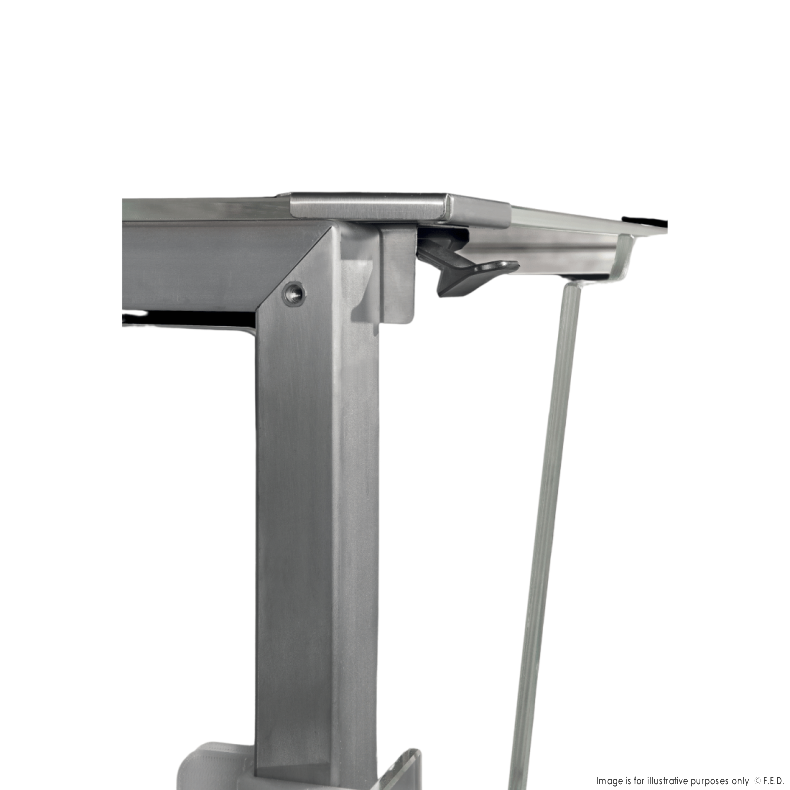 Tecnodom Serie MR9.5 2000mm Wide Deli Display with Storage and Castors - TDMR-0920