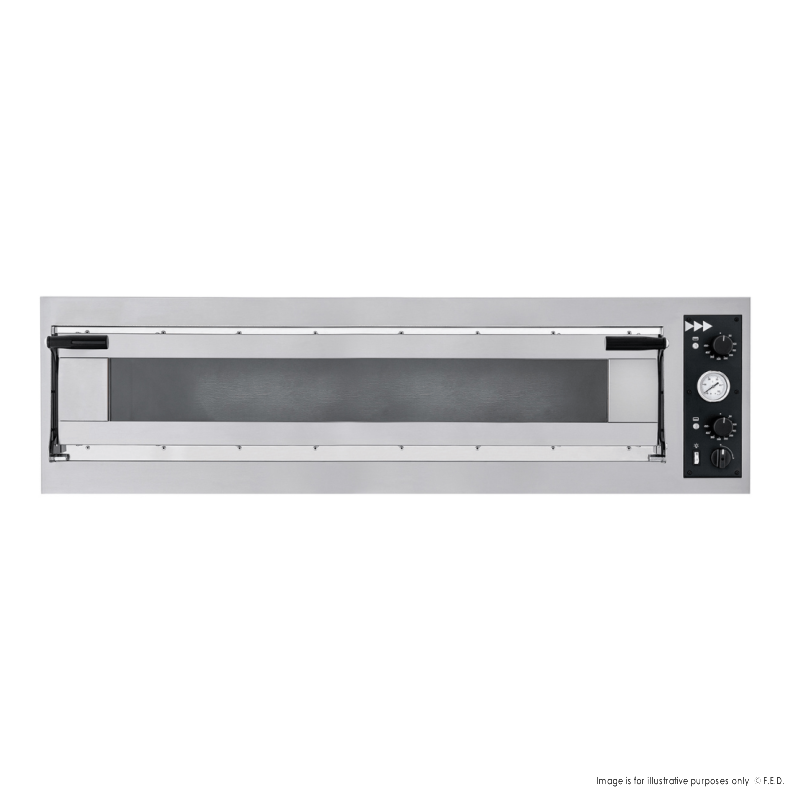 Prisma Food Pizza Ovens Single Deck 6 x 35cm - TP-2-1-SD