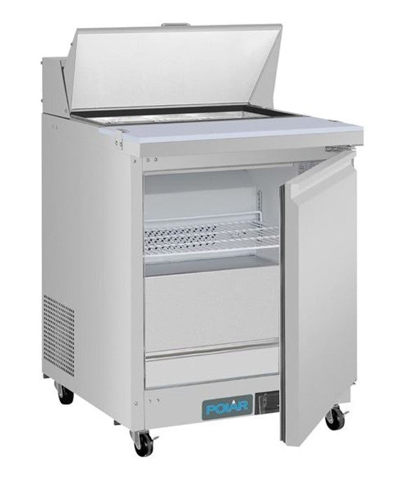FED/UA009-A/Polar U-Series Single Door Mega Top Preperation Counter/102kg 760x735x1100