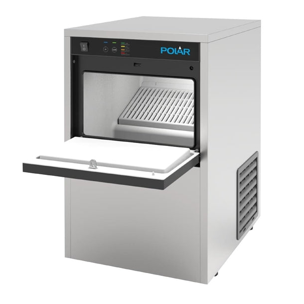 Polar U-Series Countertop Ice Machine with UVC 20kg - 185W. Up to 20kg/day. With UVC function