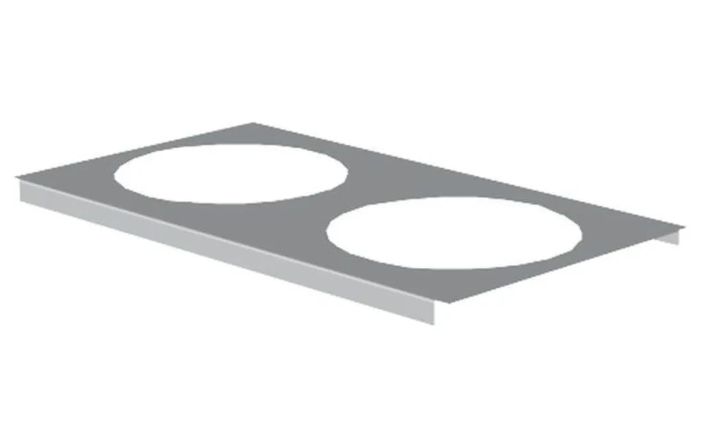 Woodson Single Hob Cover W.PH1