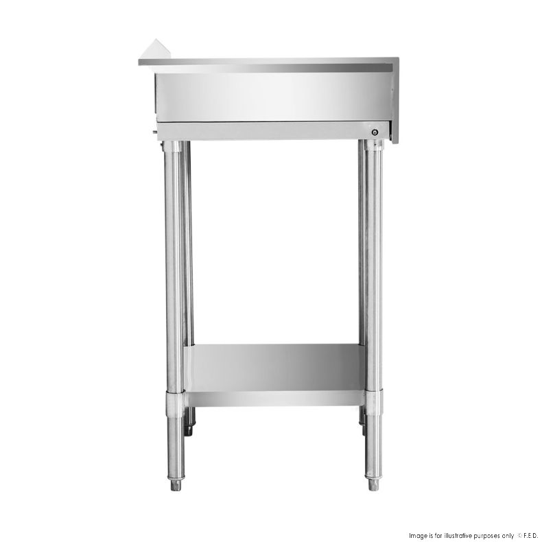 WBCB6-0600/A - Corner Workbench with 150mm Splashback & Undershelf