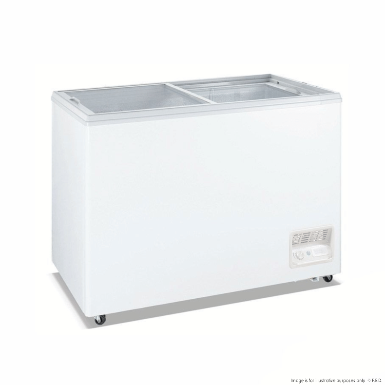 Thermaster WD-520F Heavy Duty Chest Freezer with Glass Sliding Lids
