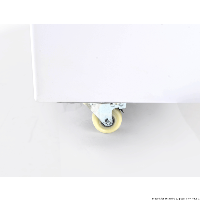 Thermaster 396L Chest Freezer With Flat Glass Sliding Lids WD396G