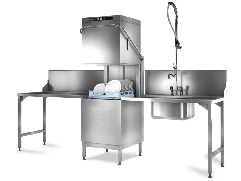 Hobart ECOMAX PLUS H615 Passthrough Dishwasher